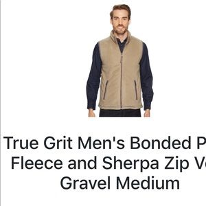 True Grit Bonded Polar FLC & Sherpa Vest